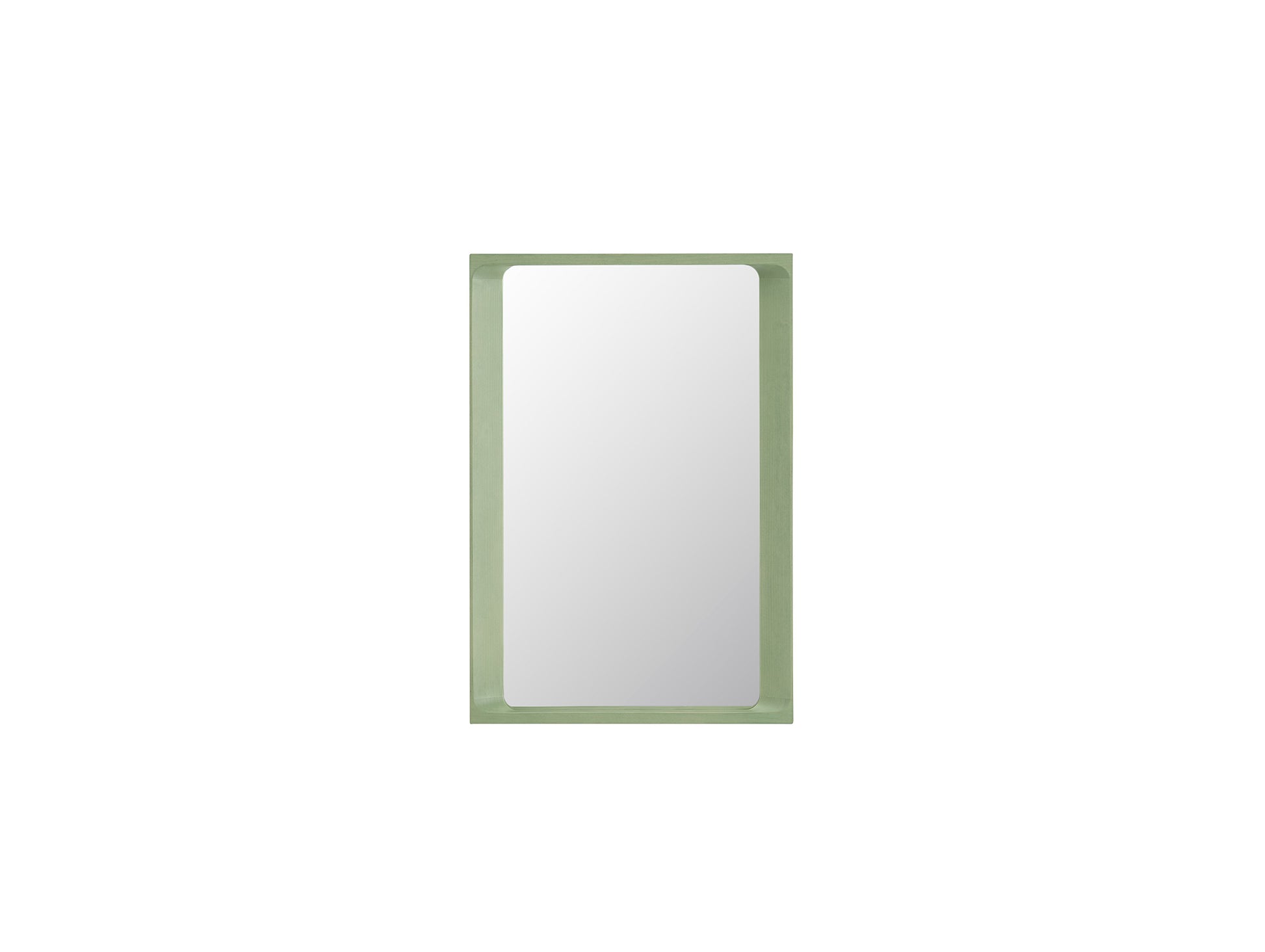 Arced Mirror by Muuto - Small / Light Green