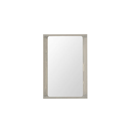 Arced Mirror by Muuto - Small / Light Grey