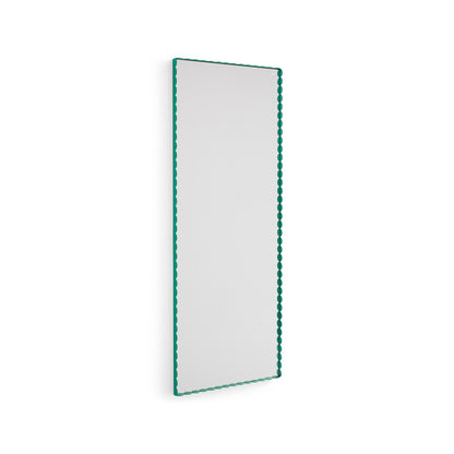 Arcs Mirror by HAY - Rectangle Medium (50 x 133.5 cm) / Green