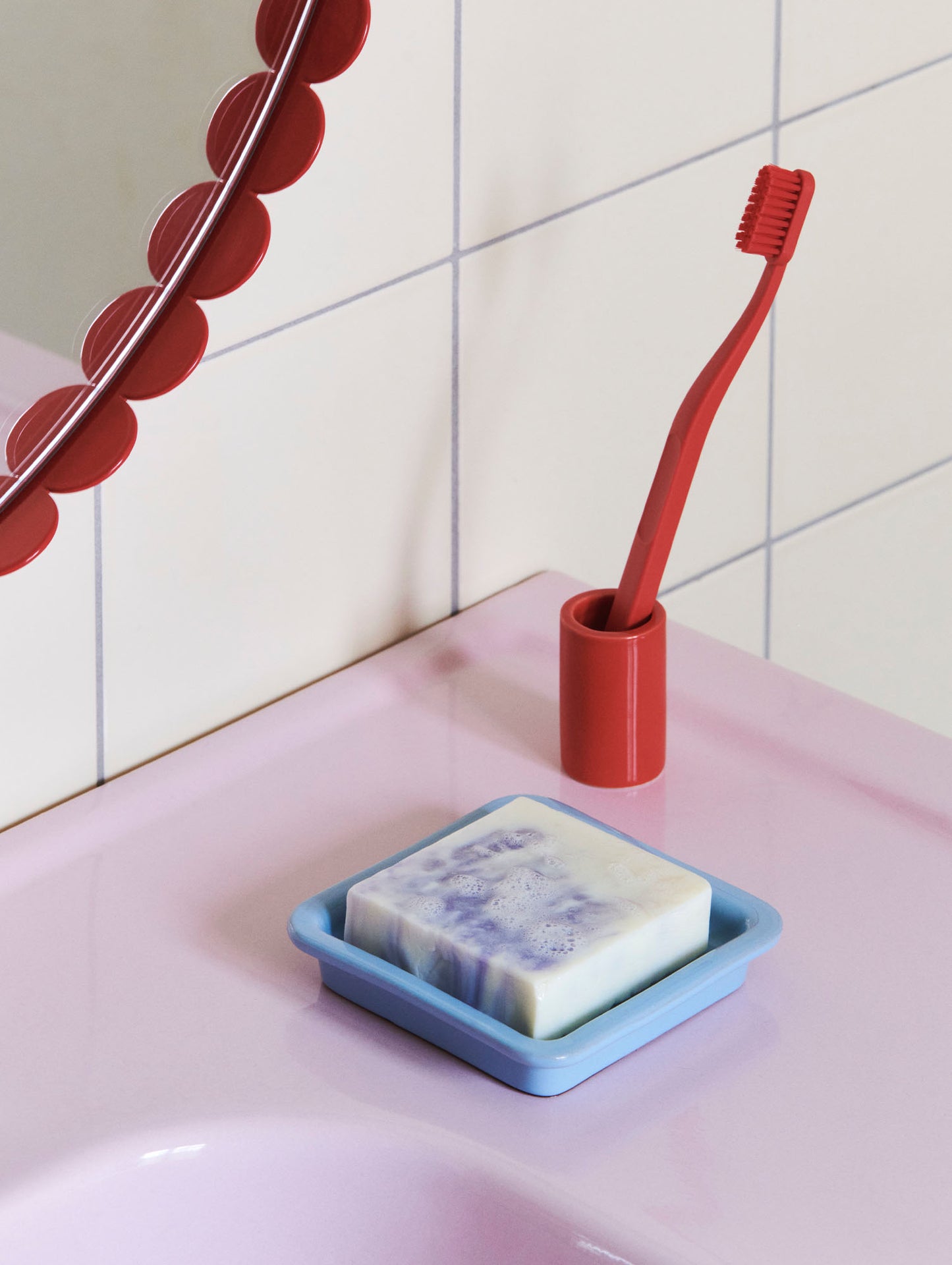 Soap Dish by HAY - Light Blue