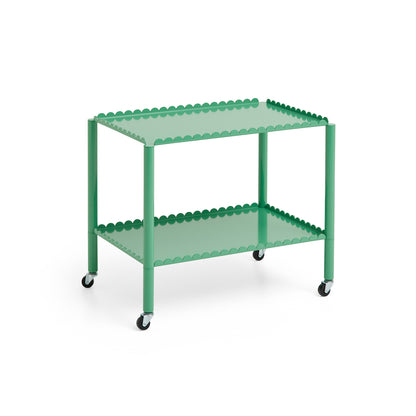 Arcs Trolley by HAY - Low / Jade Green