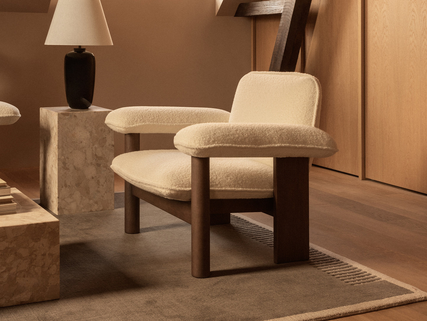 Brasilia Low Back Lounge Chair by Audo Copenhagen 