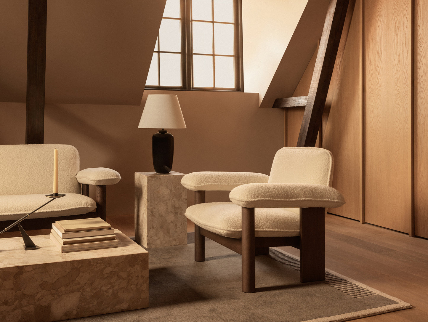 Brasilia Low Back Lounge Chair by Audo Copenhagen 