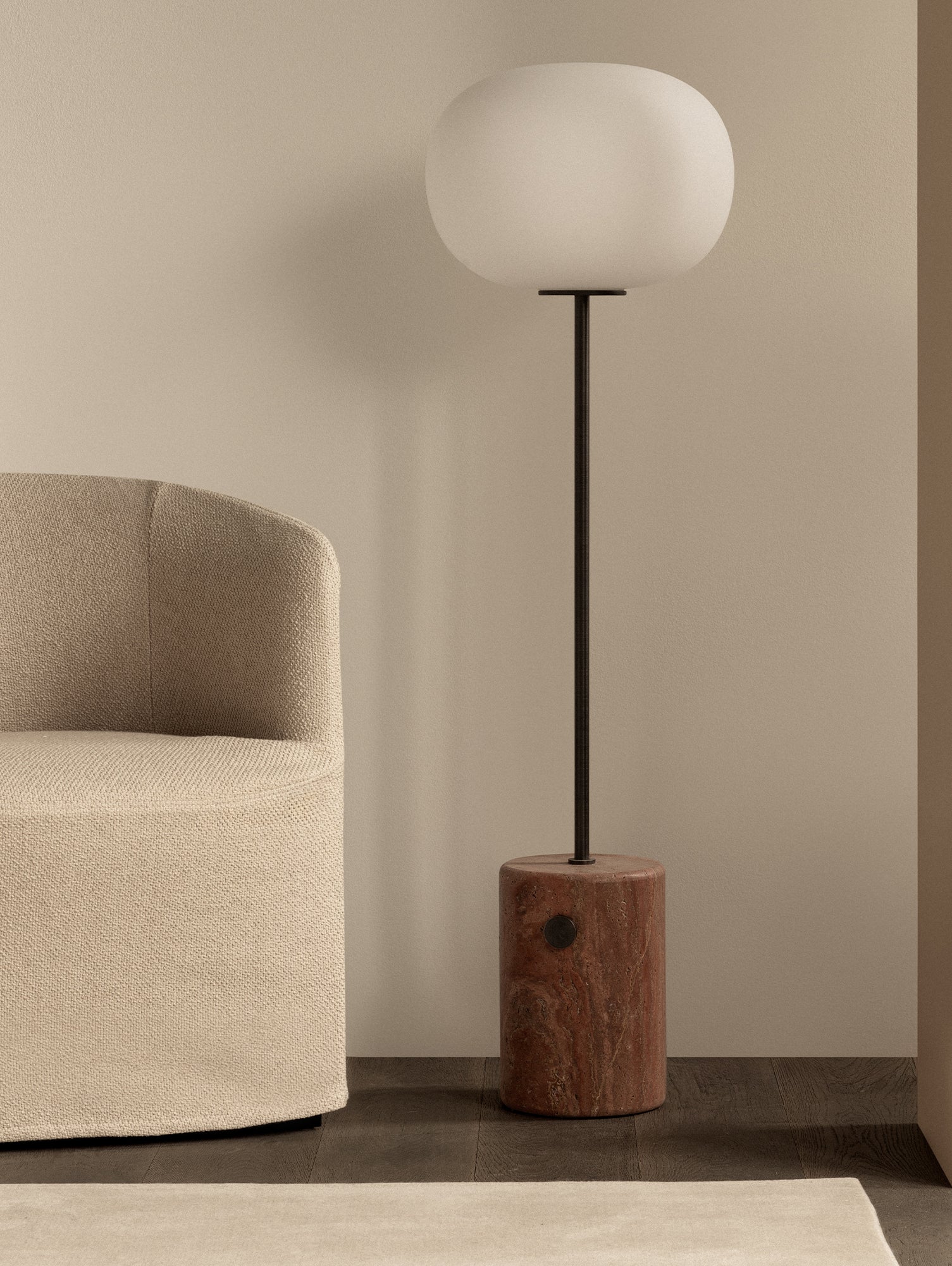 Tearoom Lounge Chair with Loose Cover by Audo Copenhagen