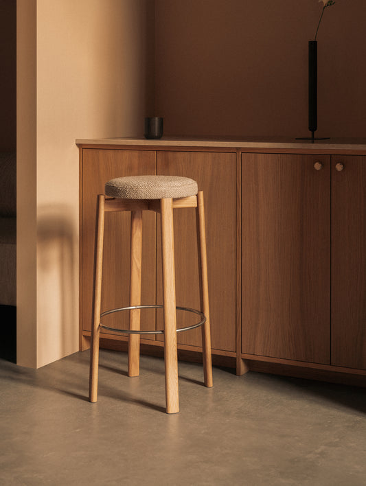 Passage Bar/Counter Stool Upholstered by Audo Copenhagen 