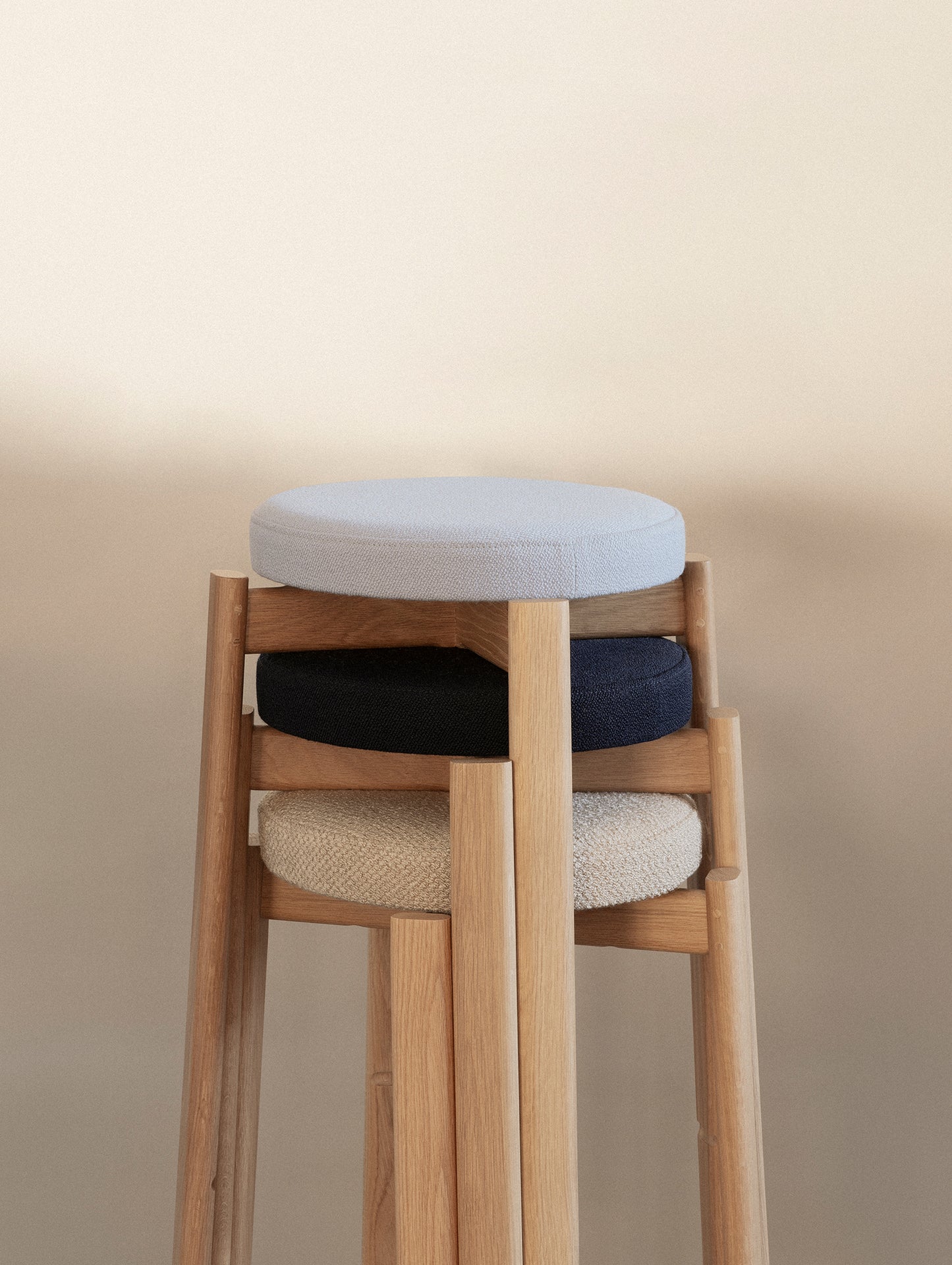 Passage Bar/Counter Stool Upholstered by Audo Copenhagen 