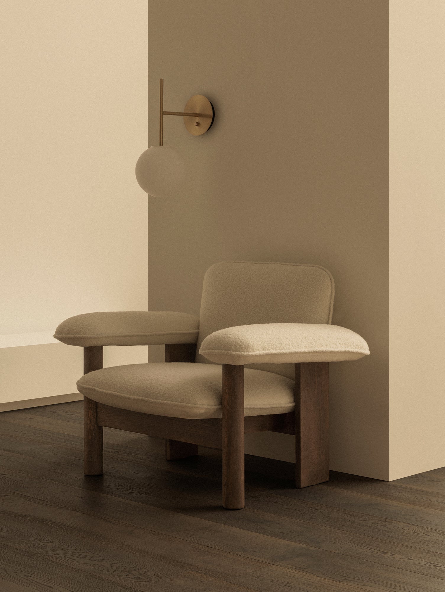 Brasilia Low Back Lounge Chair by Audo Copenhagen 