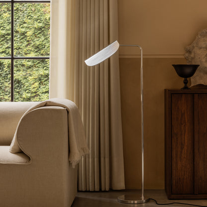 Wing Floor Lamp by Audo Copenhagen - Polished Aluminium