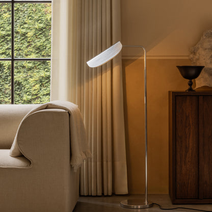 Wing Floor Lamp by Audo Copenhagen - Polished Aluminium