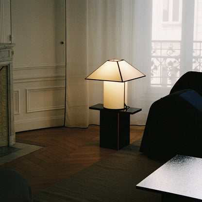 Ava Pyramid Table Lamp by HAY - Height: 50 cm