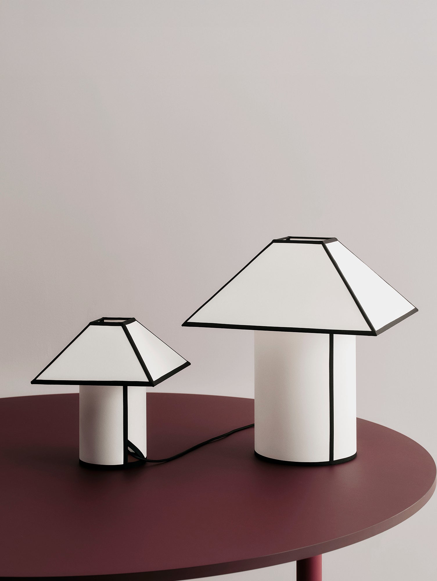 Ava Pyramid Table Lamp by HAY