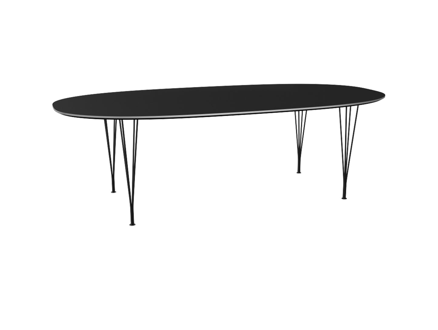 Superellipse Dining Table (Laminate Tabletop)