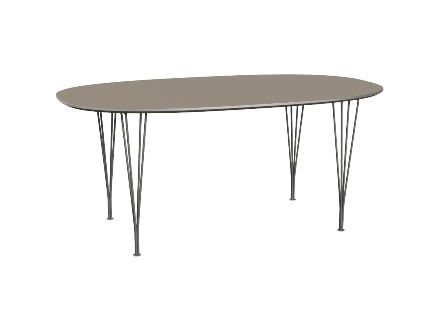 Superellipse Dining Table (Laminate Tabletop)