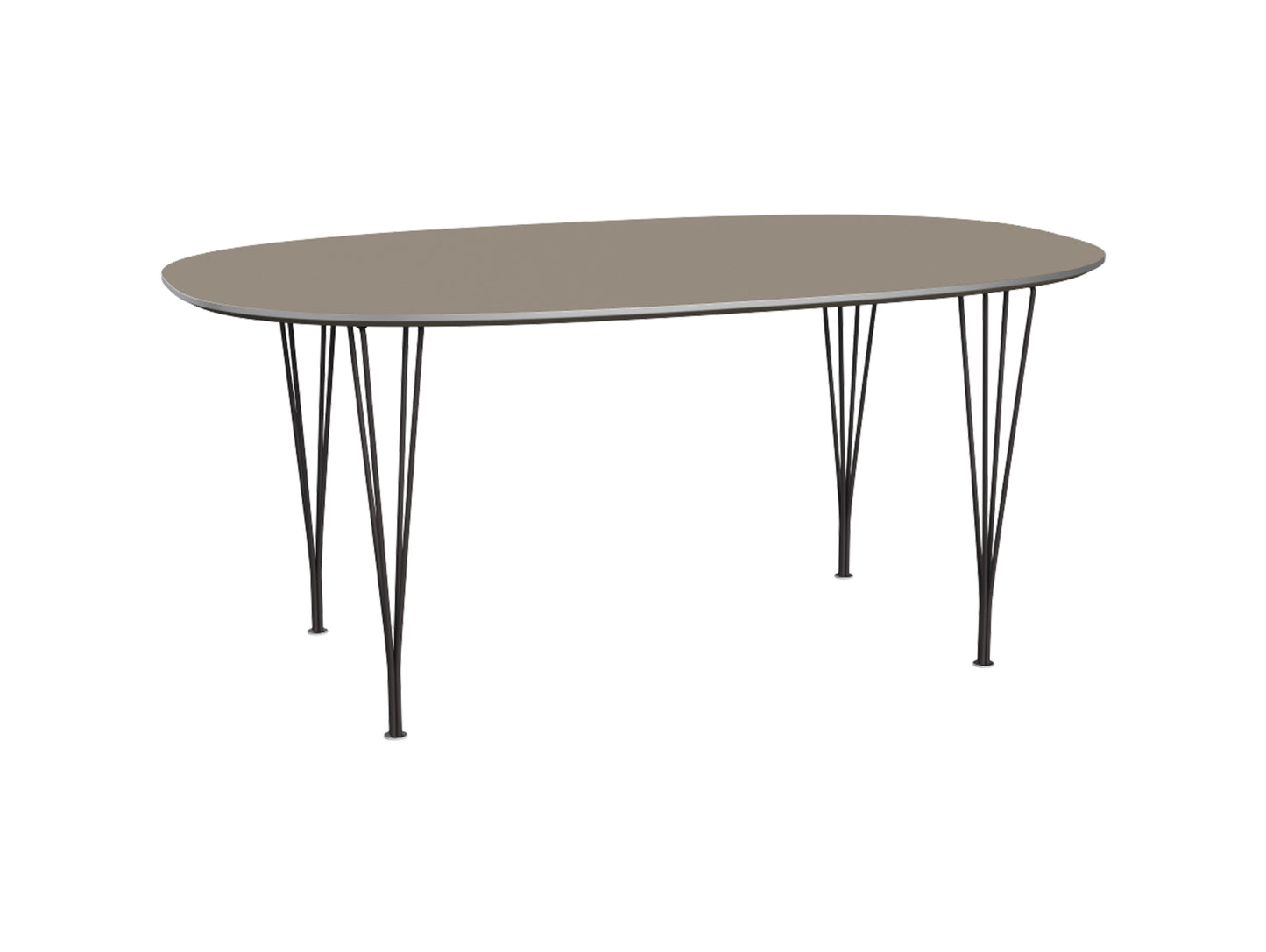 Superellipse Dining Table (Laminate Tabletop)