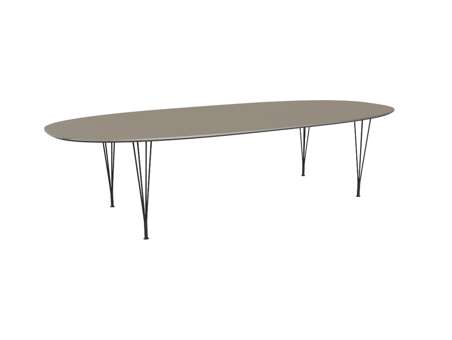 Superellipse Dining Table (Laminate Tabletop)