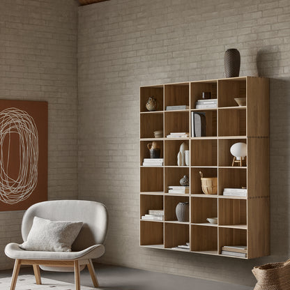 B98 Bookcase by FDB Mobler