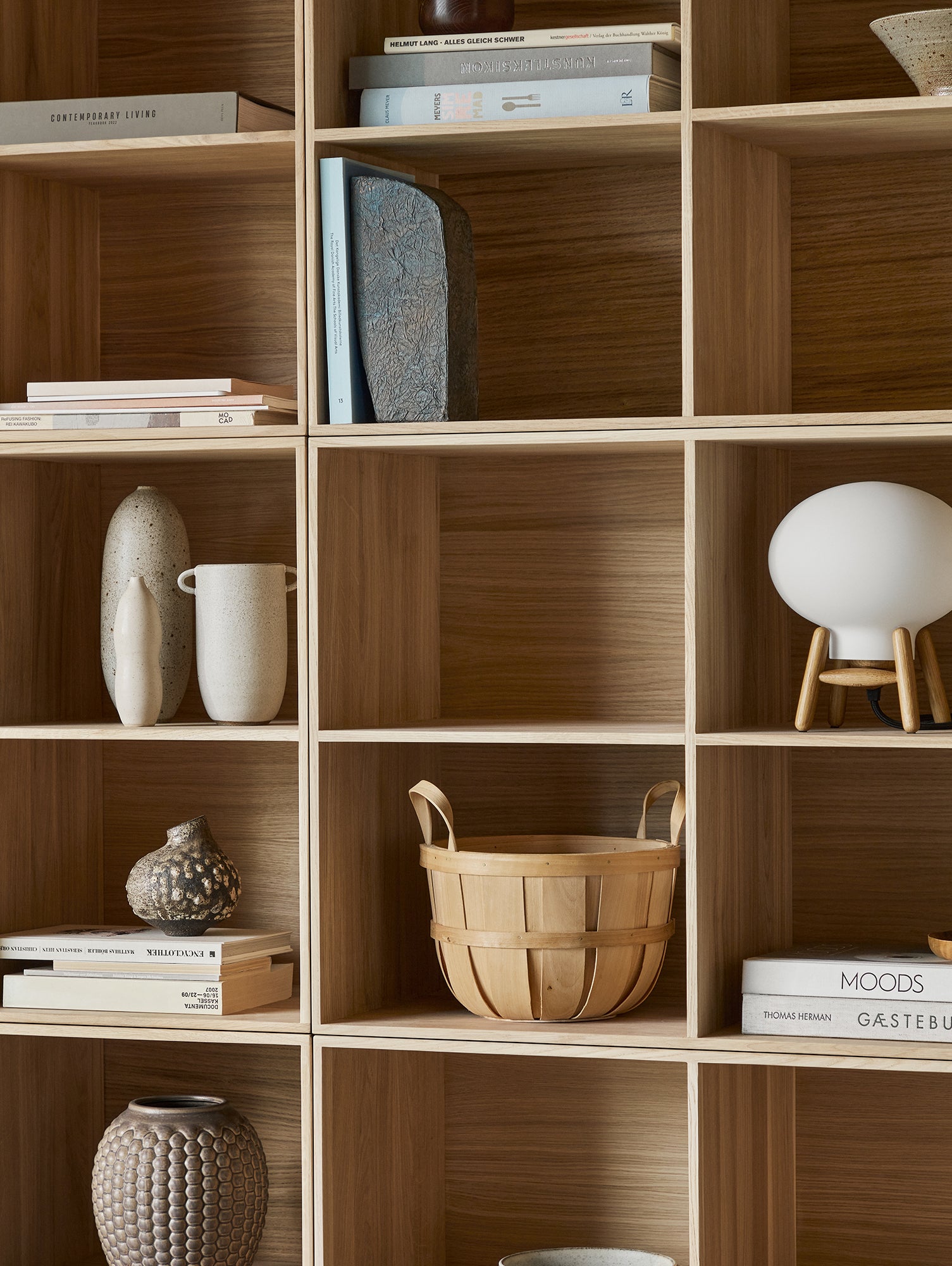 B98 Bookcase by FDB Mobler