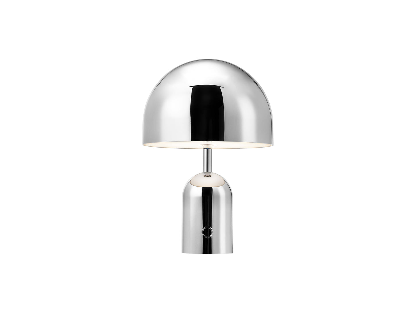 Bell LED Portable Lamp by Tom Dixon - Silver