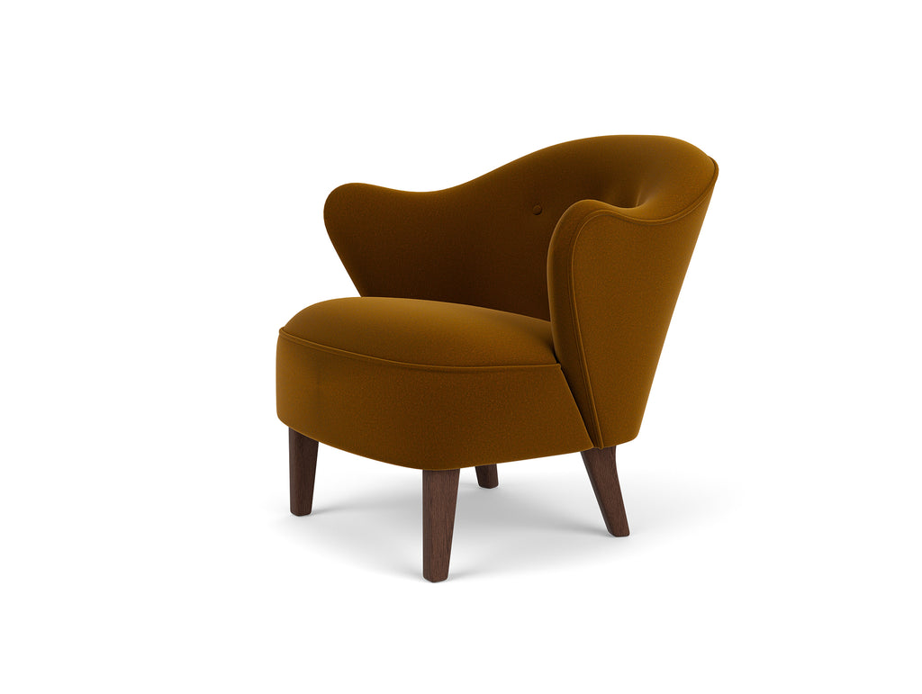 Ingeborg Lounge Chair by Audo Copenhagen - Dark Stained  Oak / Mohair 2600