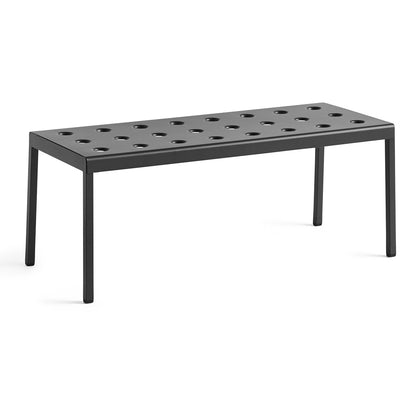 Balcony Outdoor Low Table by HAY - 96.5x41 / Anthracite