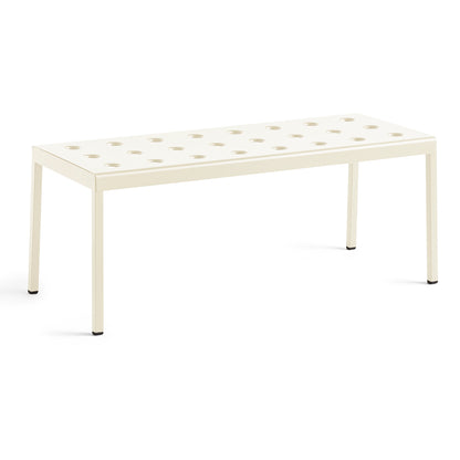 Balcony Outdoor Low Table by HAY - 96.5x41 / Chalk Beige