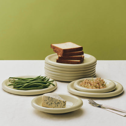 Barro Plate - Set of 2 by HAY - Pistachio