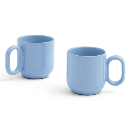 Barro Cup - Set of 2 by HAY - Light Blue