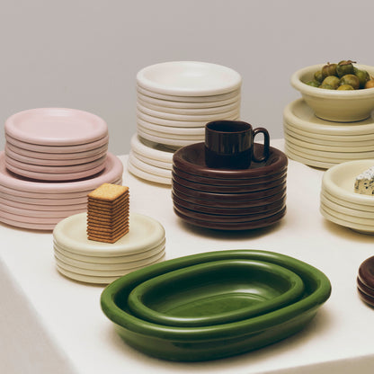 Barro Oval Dish by HAY 