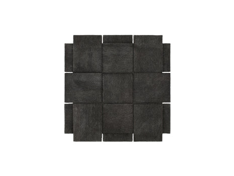 Basket Rug by Design House Stockholm - 180 x 180 / Dark Grey