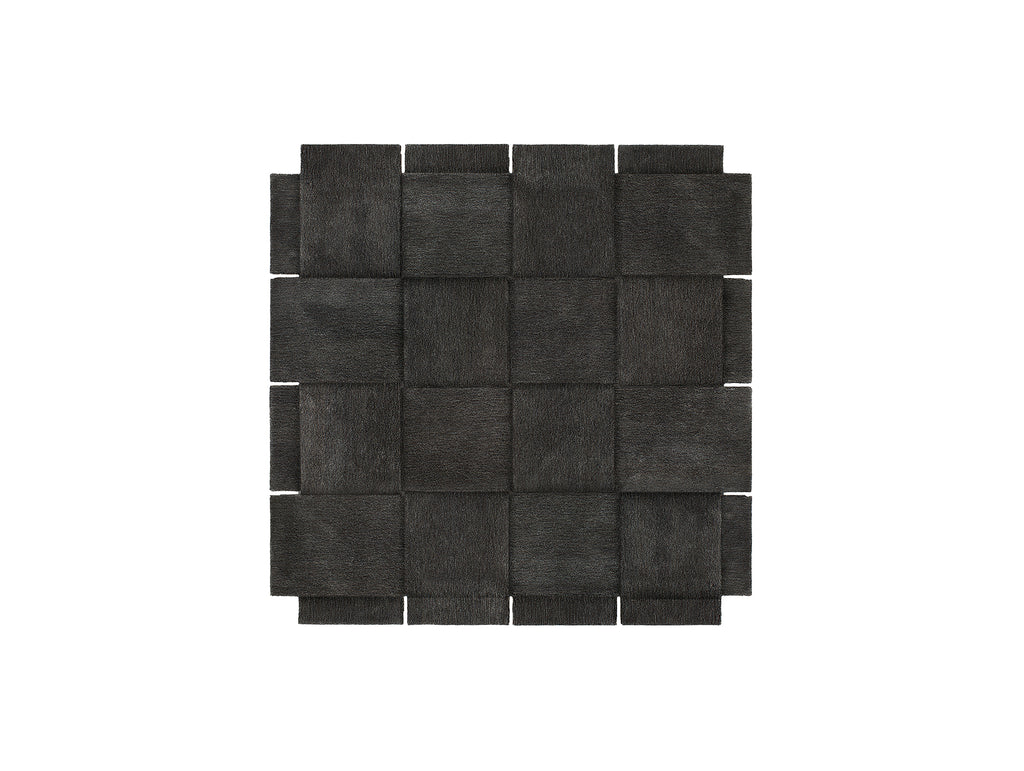 Basket Rug by Design House Stockholm - 254 x 245 / Dark grey