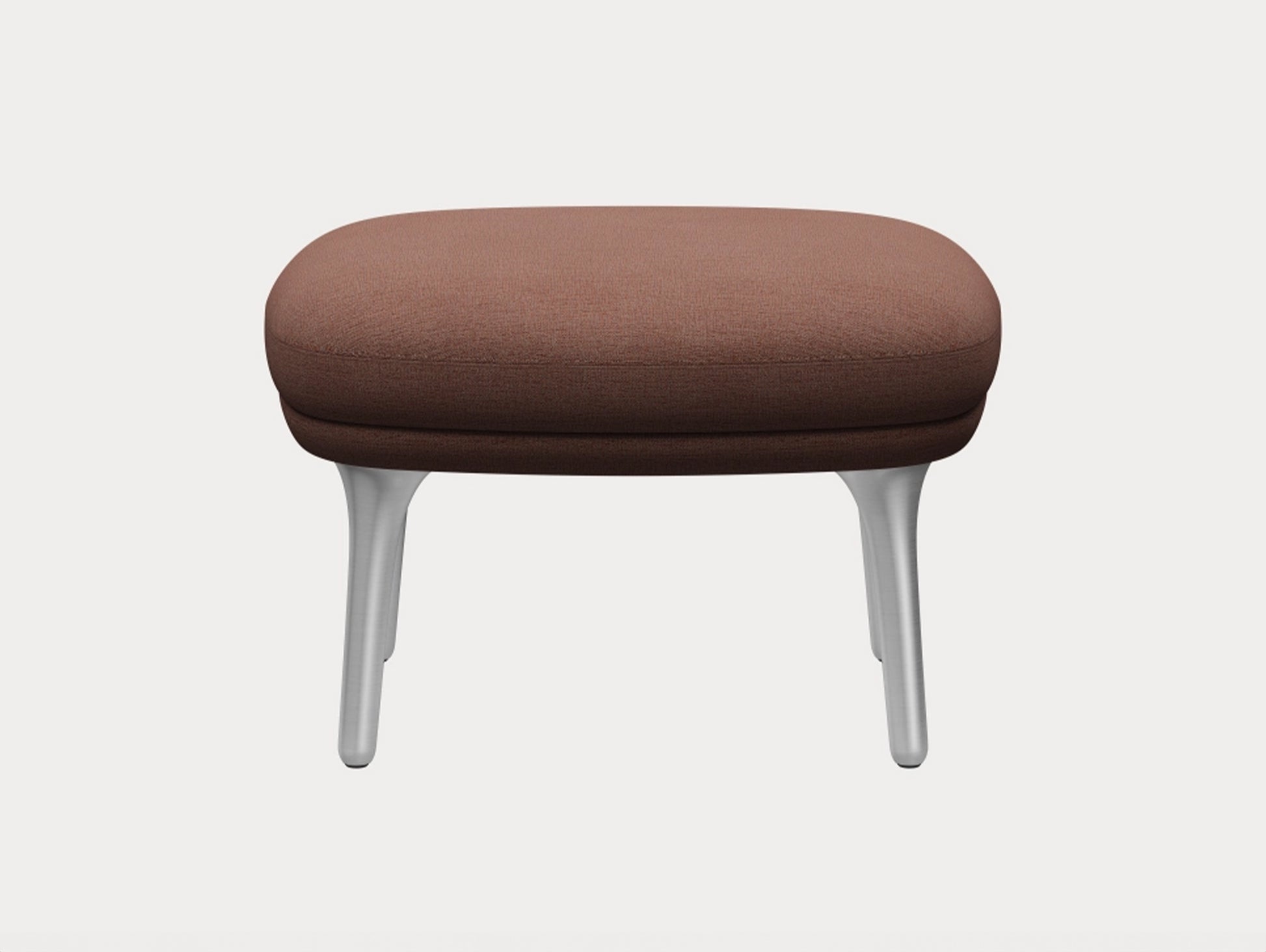 Fri Ottoman by Fritz Hansen - JH14 / Outside: Christianshavn 1132 / Seat: Christianshavn 1132