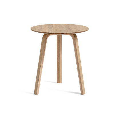 Bella Coffee Table by HAY - D45, H49 / Water-Based Lacquered Oak