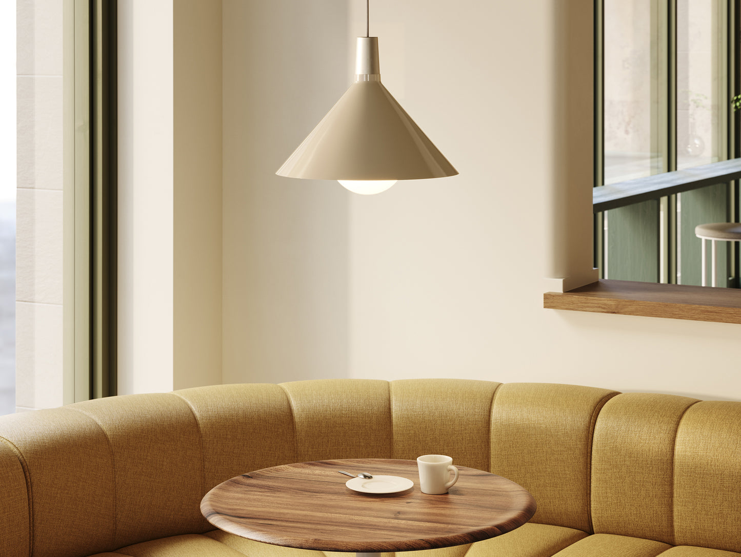 Bower Pendant Light by Tala - Medium / Oyster White