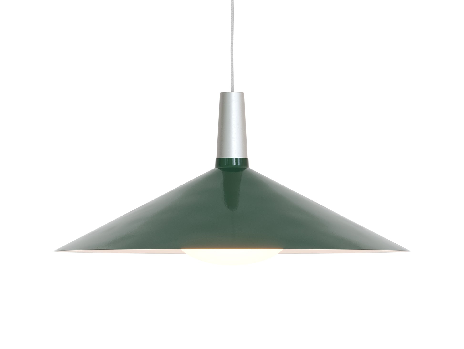 Bower Pendant Light by Tala - Large / Dark Green