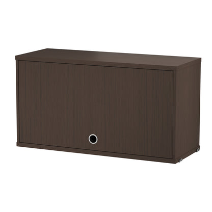 String System Cabinet with Flip Door by String - 78x30 / Dark Brown
