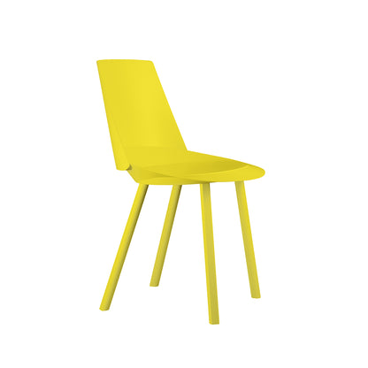 CH04 Houdini Chair by e15  - Sulfur Yellow