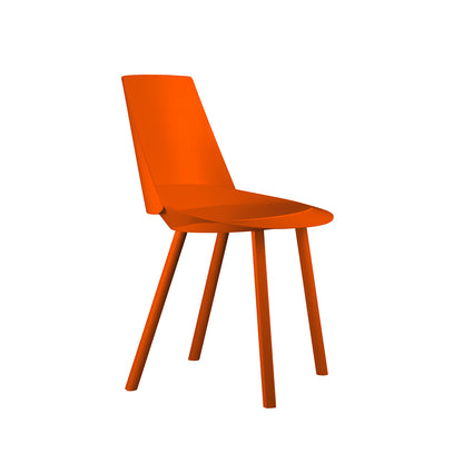 CH04 Houdini Chair by e15  - Pure Orange