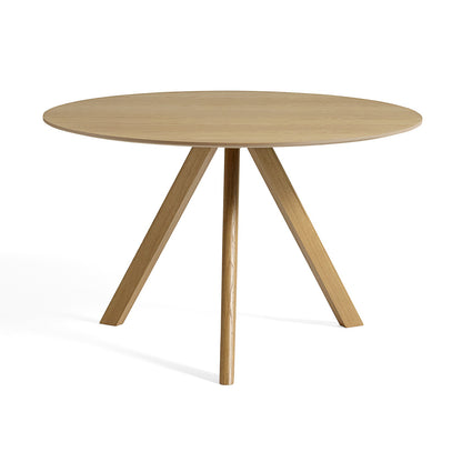 HAY CPH 20 Dining Table - Lacquered Oak / Lacquered Oak Veneer / 120 cm