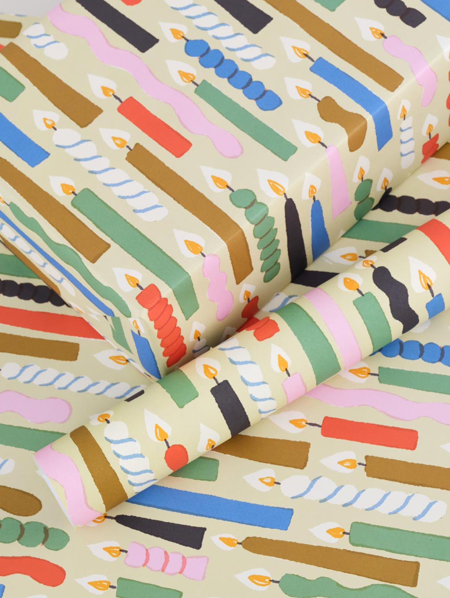 Candles Wrapping Paper  by Wrap