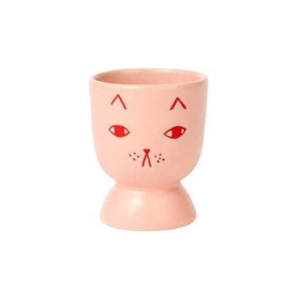 Cat Egg Cup by Donna Wilson