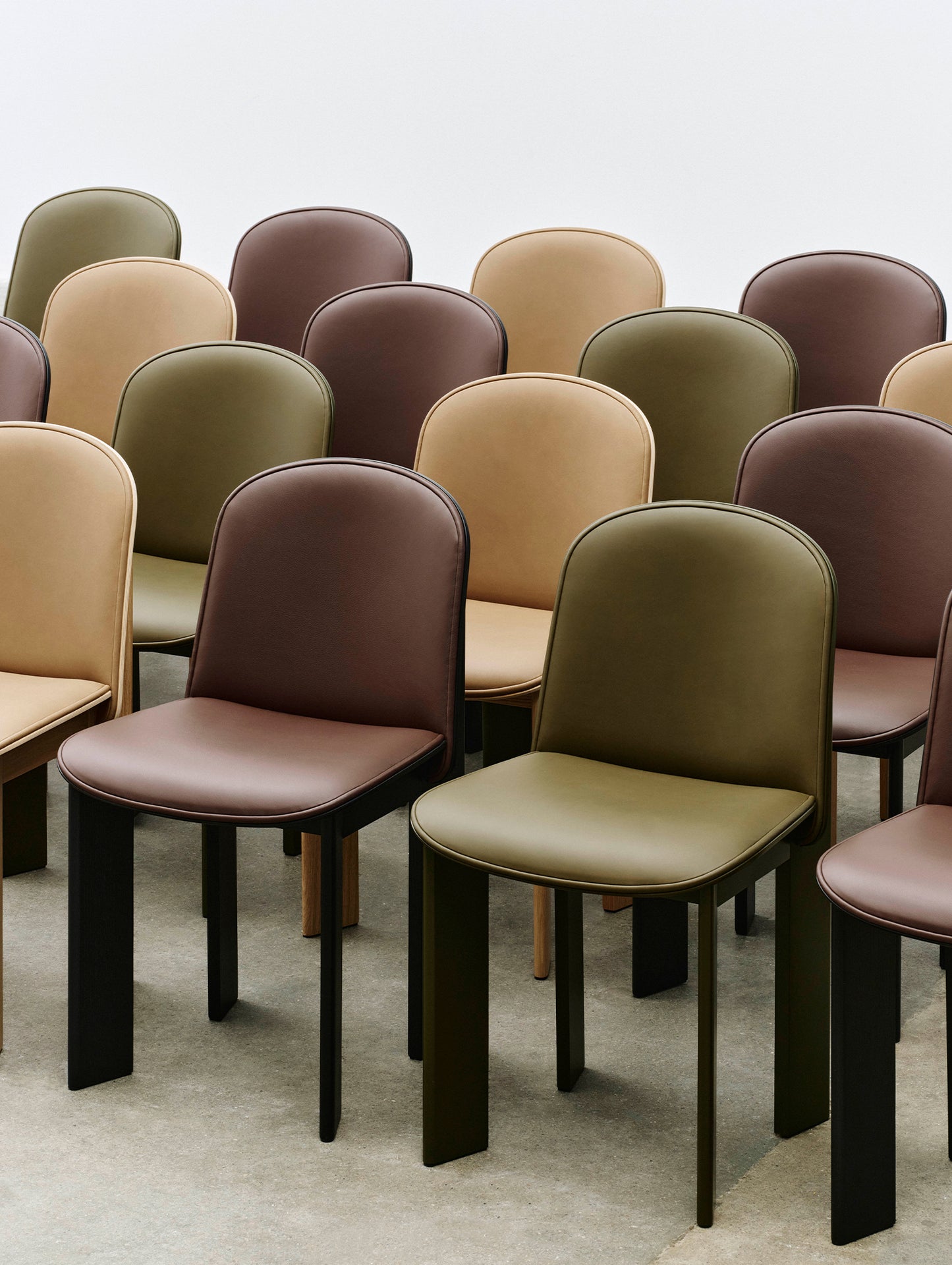 Chisel 65 Chair Front Upholstery by HAY   