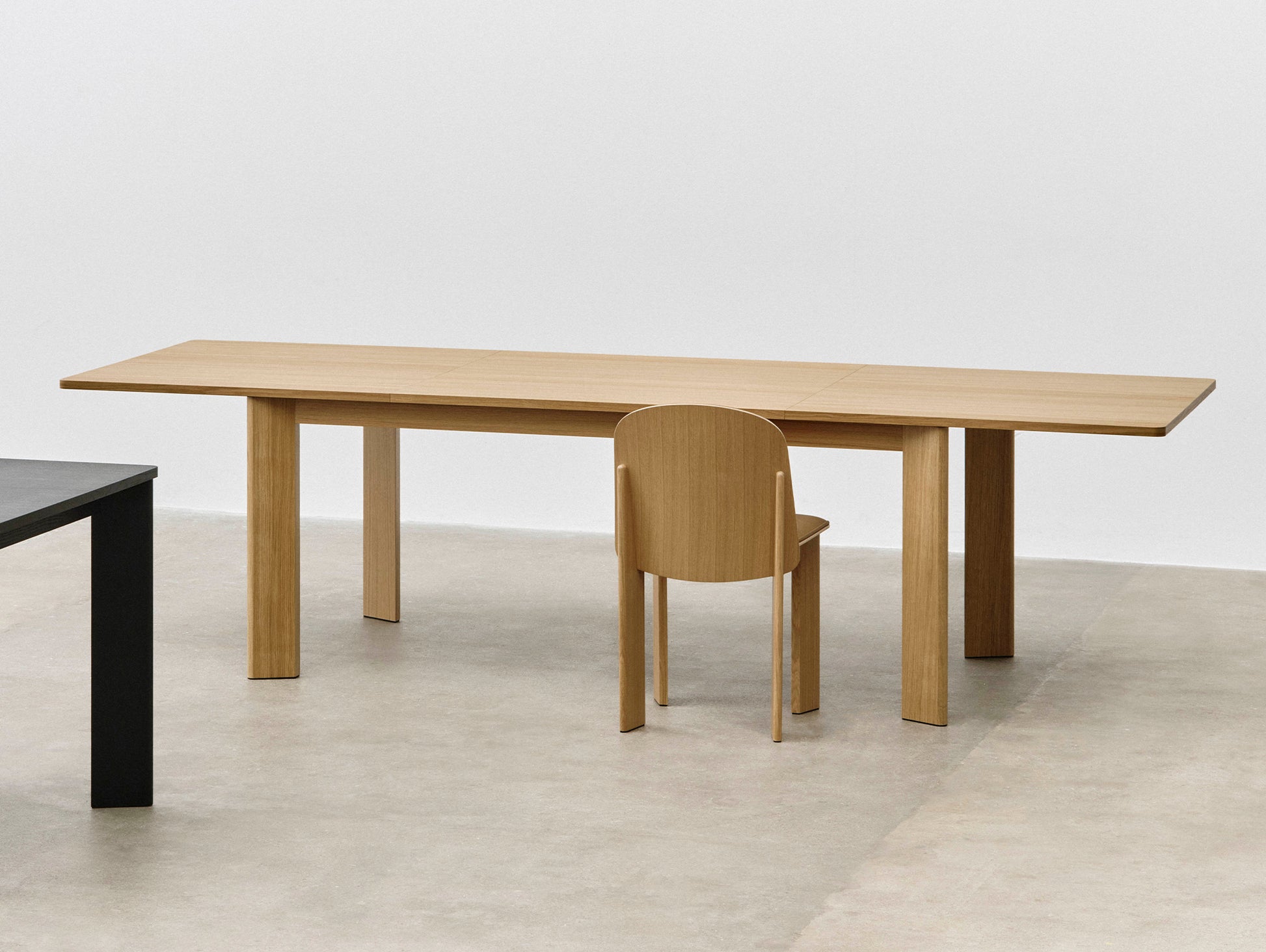 Chisel 630 Table  Rectangular by HAY - Lacquered Oak Veneer