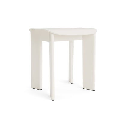 Chisel 10 Stool by HAY - Cream White Lacquered Beech