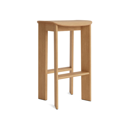 Chisel 30 Bar Stool High by HAY - Oiled Oak