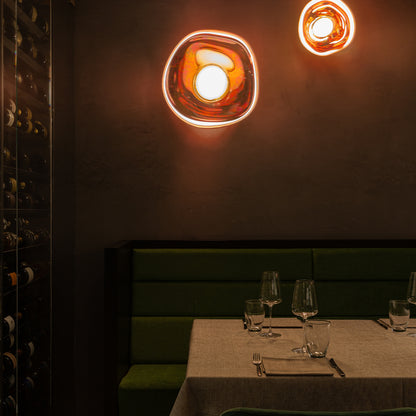 Melt Surface LED Mini Wall Lamp by Tom Dixon