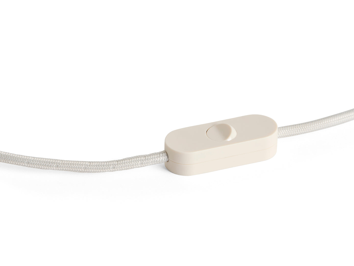 Common Table Cord Set by HAY - Clay White