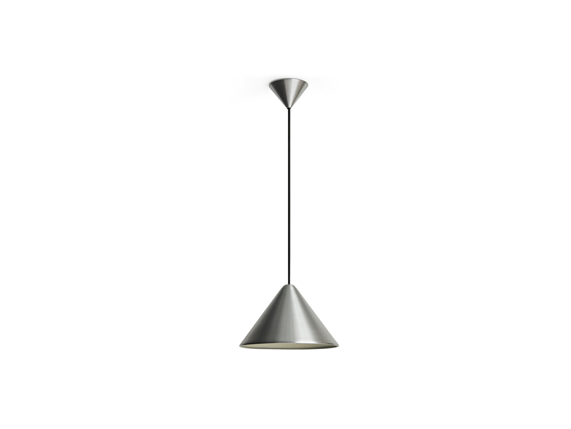 Compass Pendant Lamp by HAY - Diameter: 26 cm / Brushed Aluminium