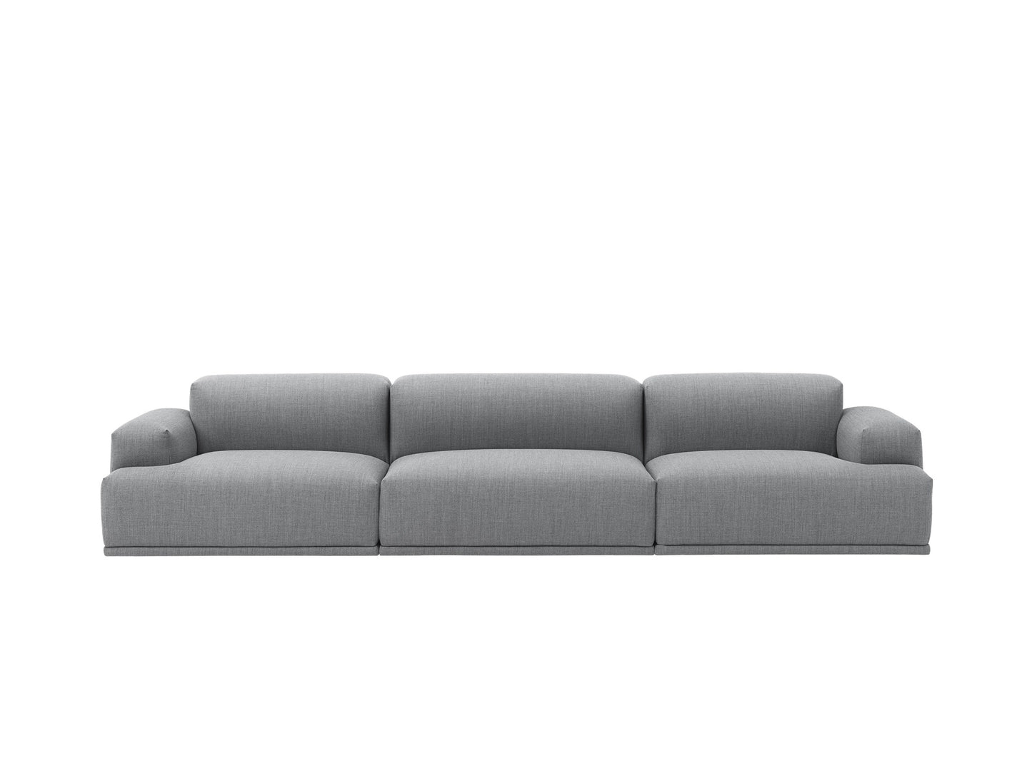 Connect 3-Seater Modular Sofa by Muuto - Configuration 1 / Fiord 151