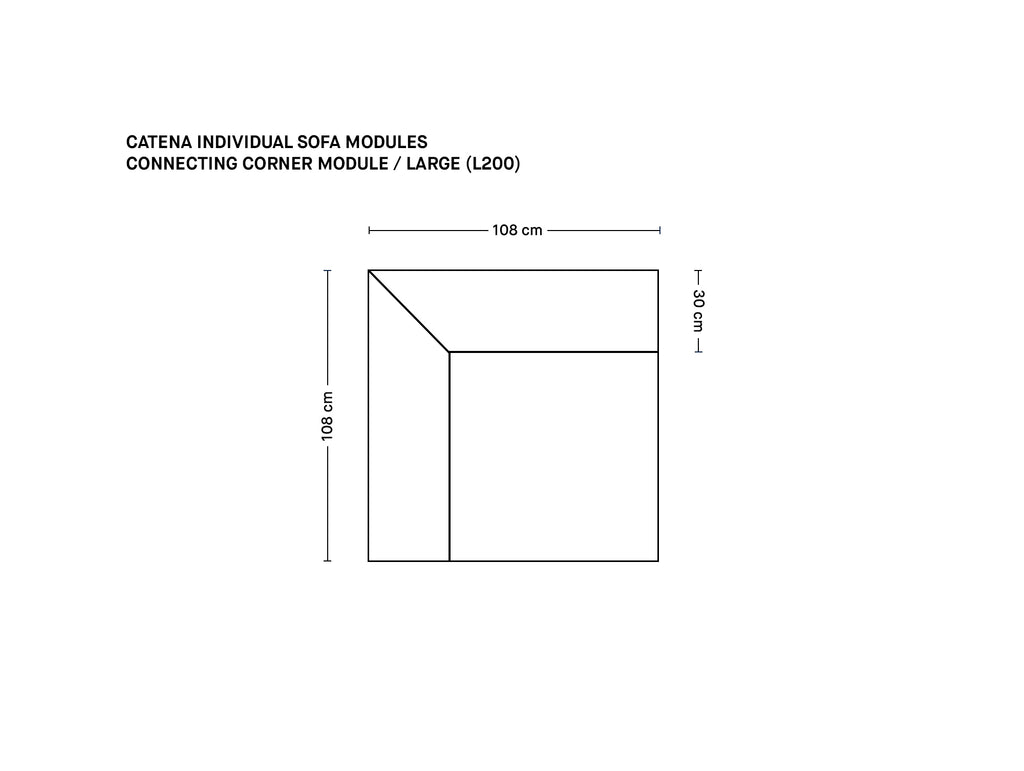 Catena Individual Sofa Modules
