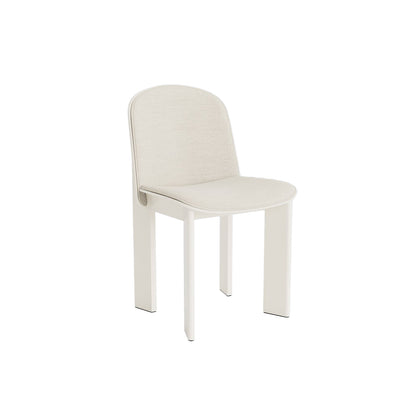 Chisel 65 Chair Front Upholstery by HAY - Cream White Lacquered Beech / Mode 011